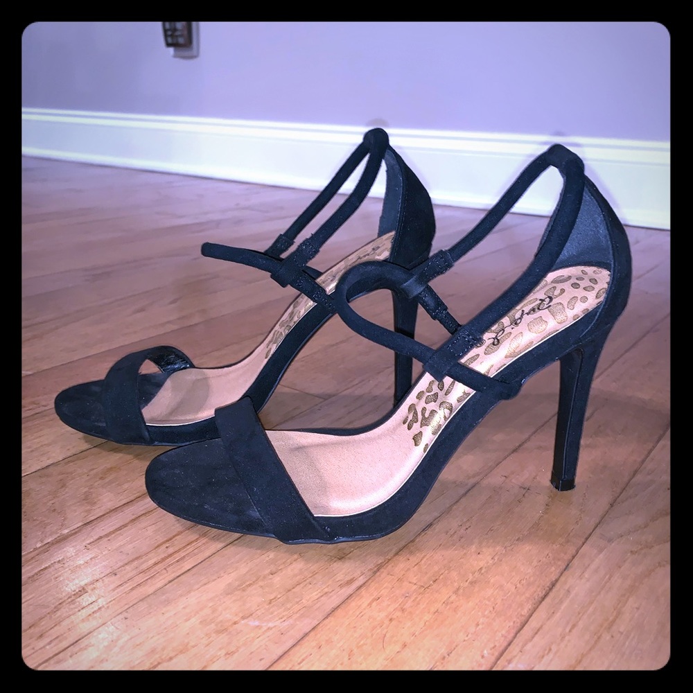 Black Suede Heels